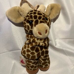 Vtg Dakin Giraffe Musical Pull Crib Lullaby Baby Plush 1988 Hanging, Tested Rare